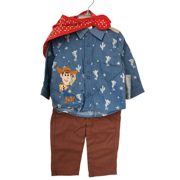 Disney Toy Story costume size 9-12 months Woody - Picture 1 of 11